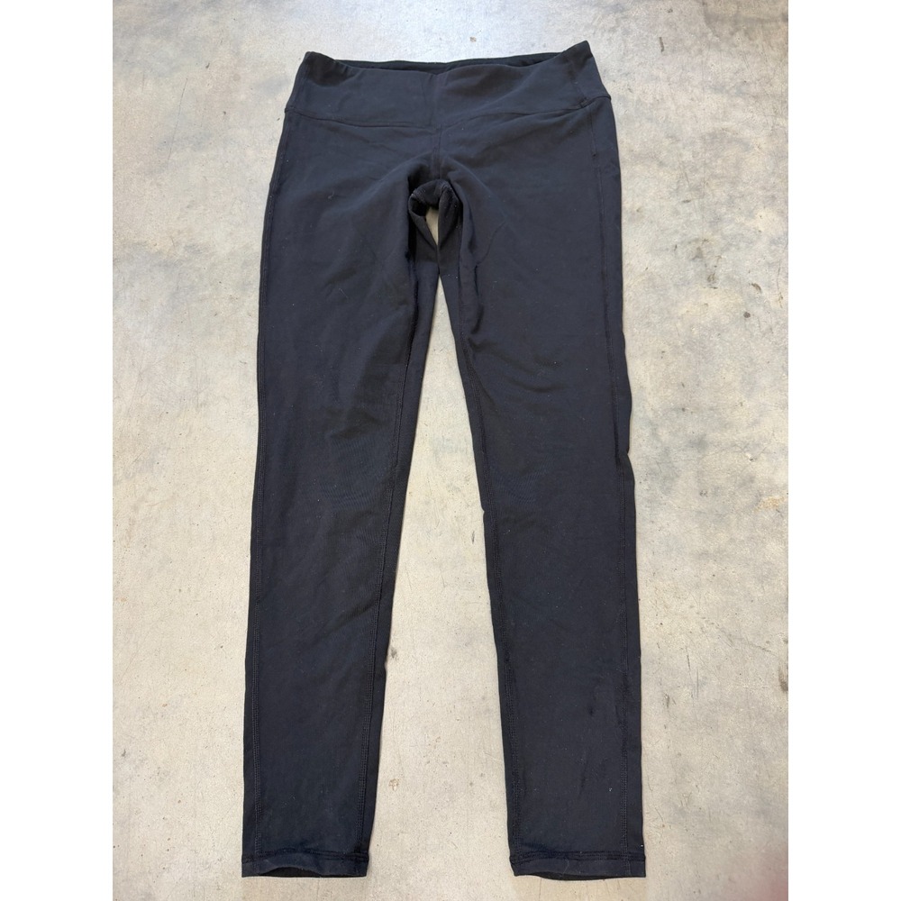 Athleta Leggings Womens Medium Black Stretch High Waisted Workout Activewear